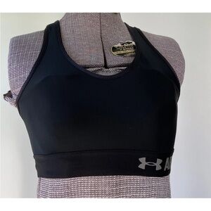 Under Armour Breathe Mid-Impact Sports Bra Top Womens Size SM/P Racerback